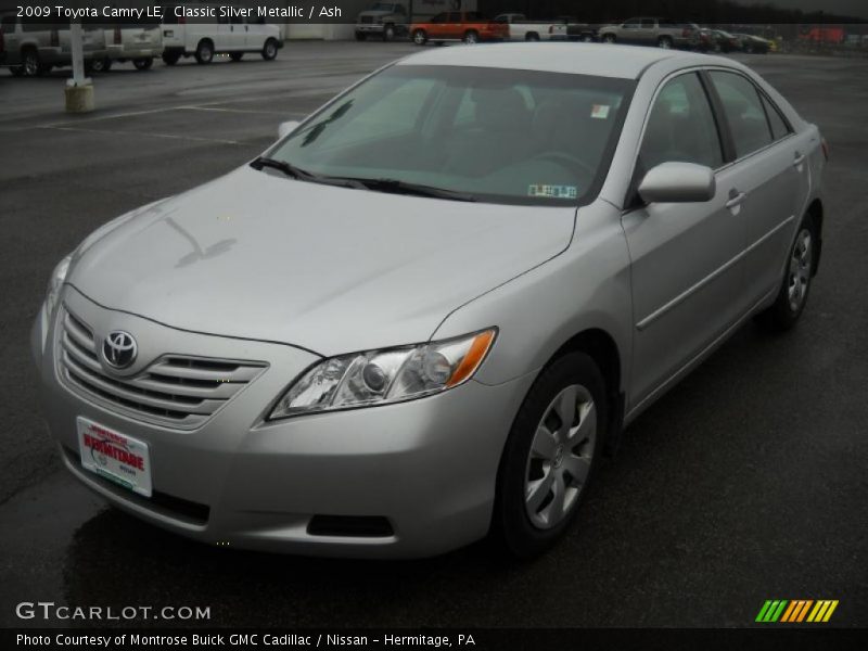 Classic Silver Metallic / Ash 2009 Toyota Camry LE