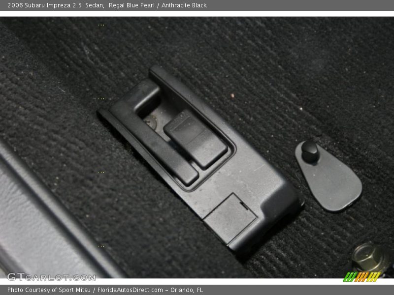 Regal Blue Pearl / Anthracite Black 2006 Subaru Impreza 2.5i Sedan
