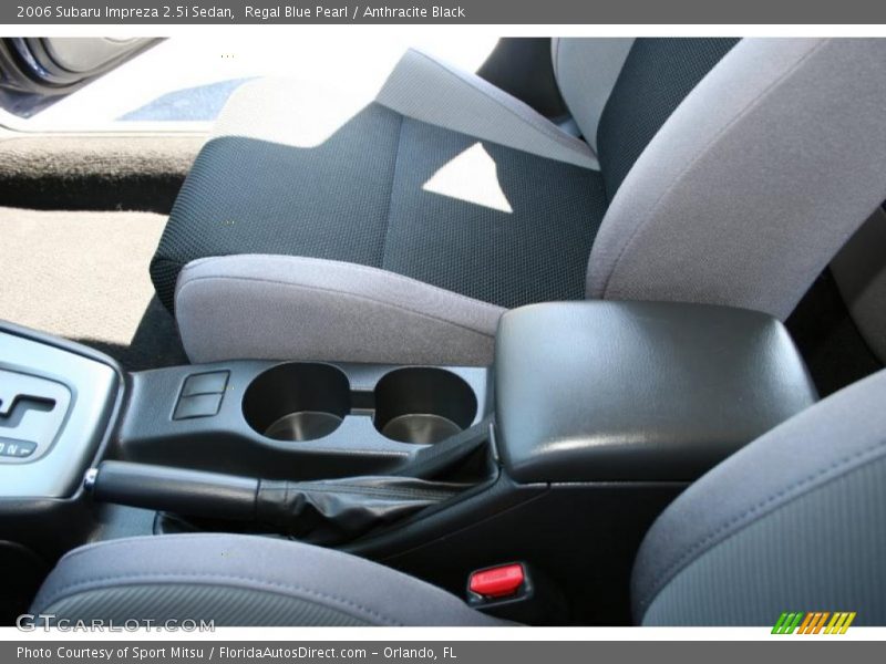 Regal Blue Pearl / Anthracite Black 2006 Subaru Impreza 2.5i Sedan