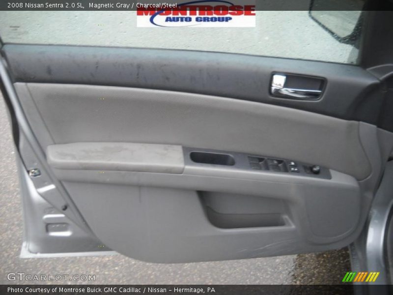 Magnetic Gray / Charcoal/Steel 2008 Nissan Sentra 2.0 SL