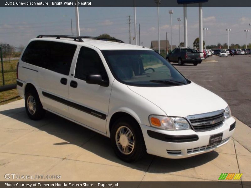 Bright White / Neutral 2001 Chevrolet Venture