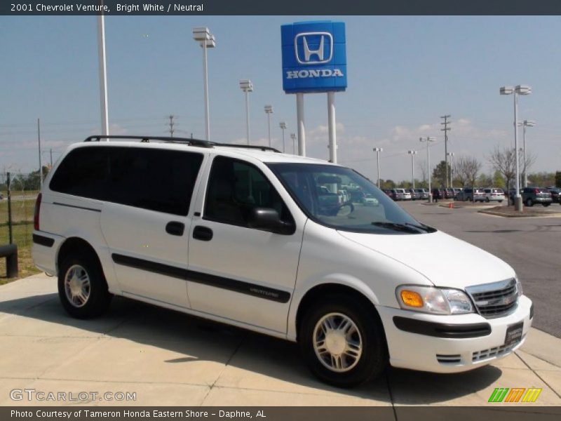 Bright White / Neutral 2001 Chevrolet Venture