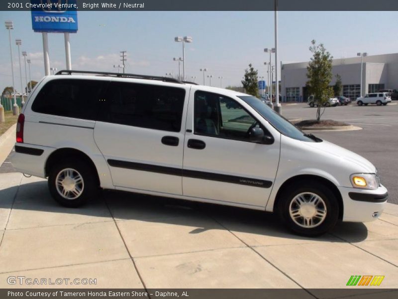 Bright White / Neutral 2001 Chevrolet Venture