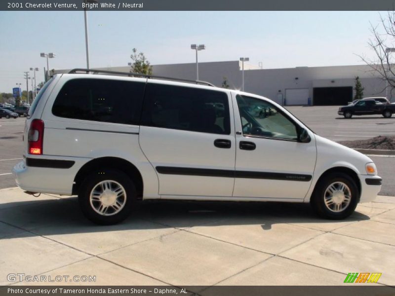 Bright White / Neutral 2001 Chevrolet Venture