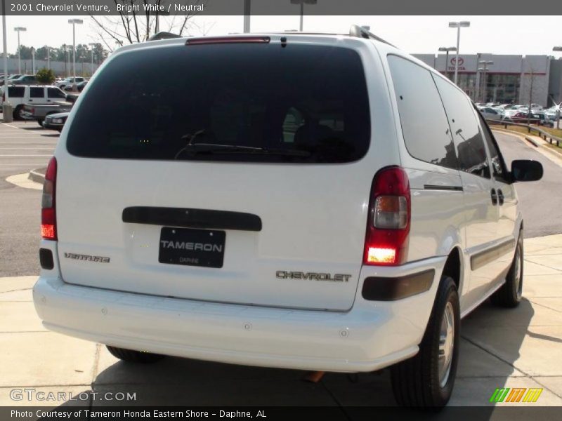 Bright White / Neutral 2001 Chevrolet Venture