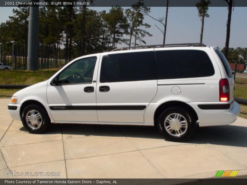 Bright White / Neutral 2001 Chevrolet Venture