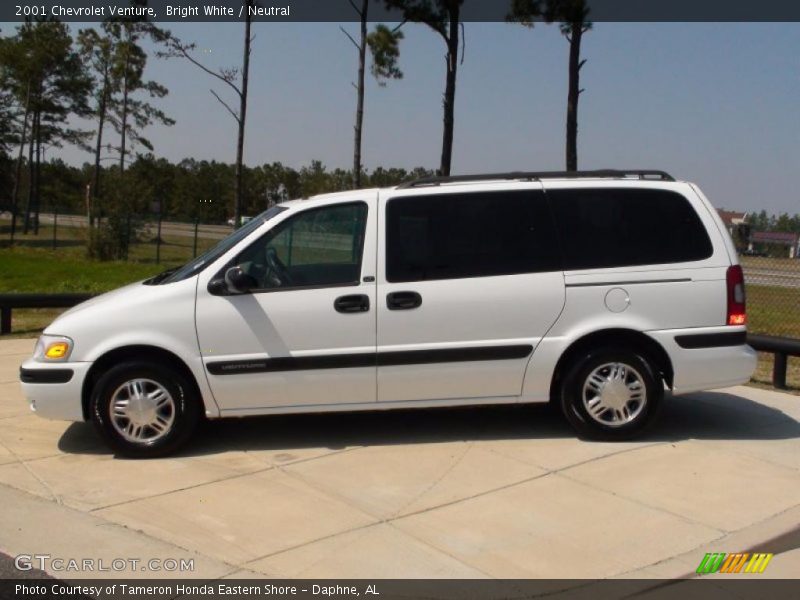 Bright White / Neutral 2001 Chevrolet Venture