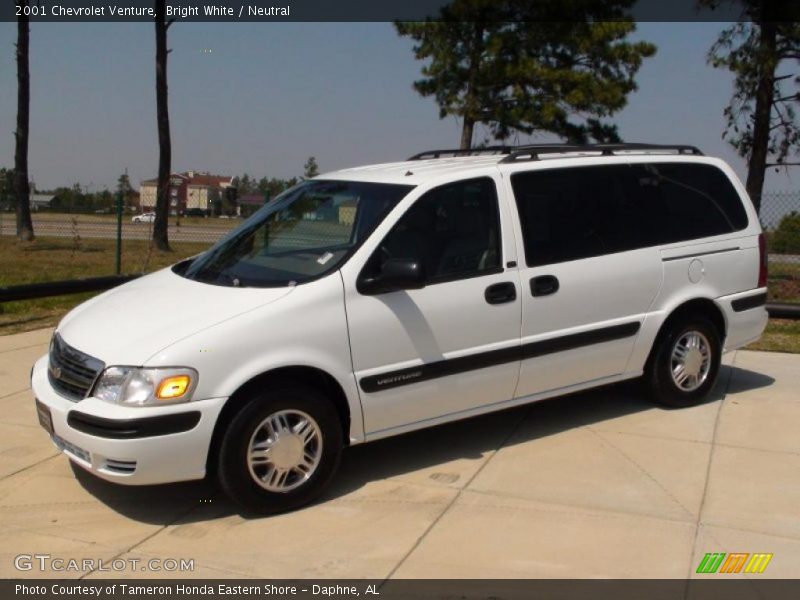Bright White / Neutral 2001 Chevrolet Venture