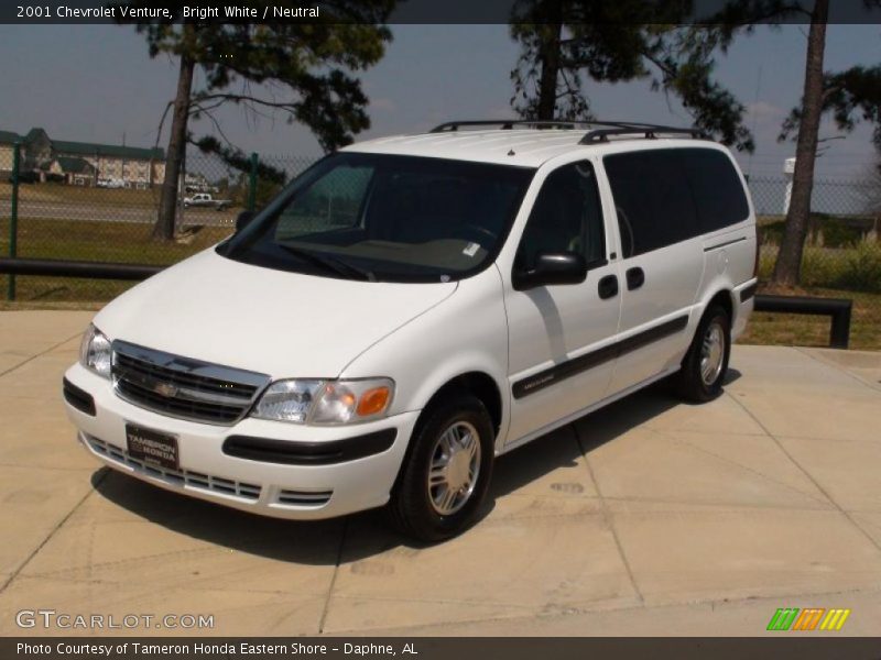 Bright White / Neutral 2001 Chevrolet Venture