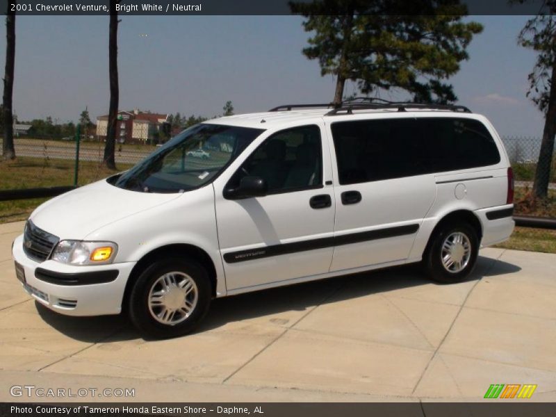 Bright White / Neutral 2001 Chevrolet Venture