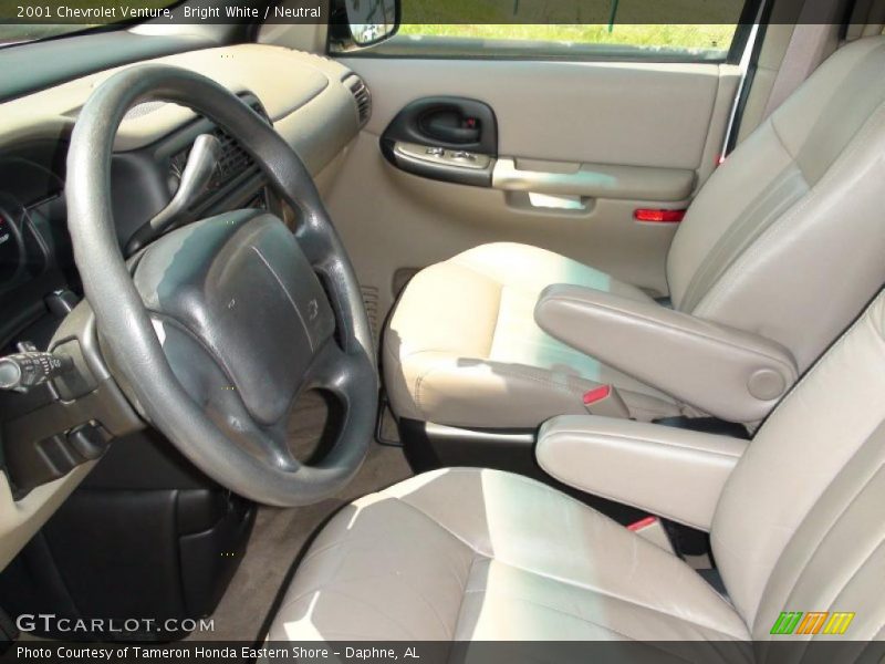 Bright White / Neutral 2001 Chevrolet Venture