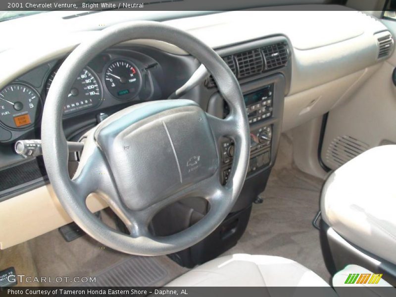 Bright White / Neutral 2001 Chevrolet Venture