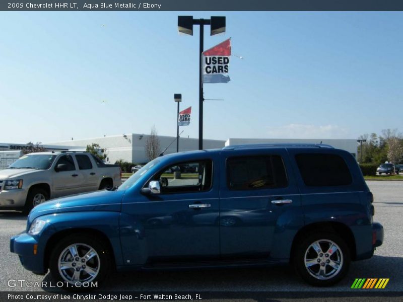 Aqua Blue Metallic / Ebony 2009 Chevrolet HHR LT