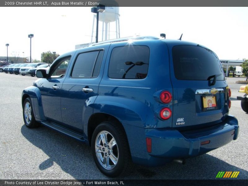 Aqua Blue Metallic / Ebony 2009 Chevrolet HHR LT