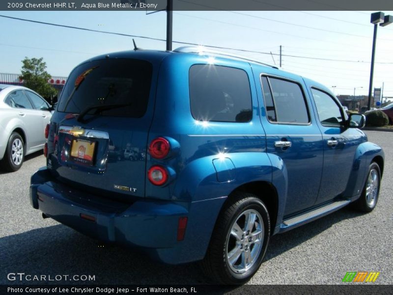 Aqua Blue Metallic / Ebony 2009 Chevrolet HHR LT