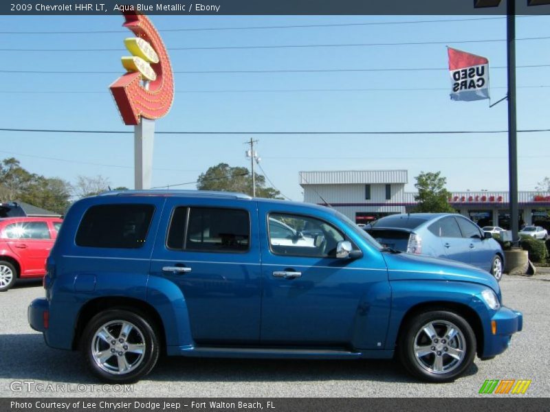 Aqua Blue Metallic / Ebony 2009 Chevrolet HHR LT