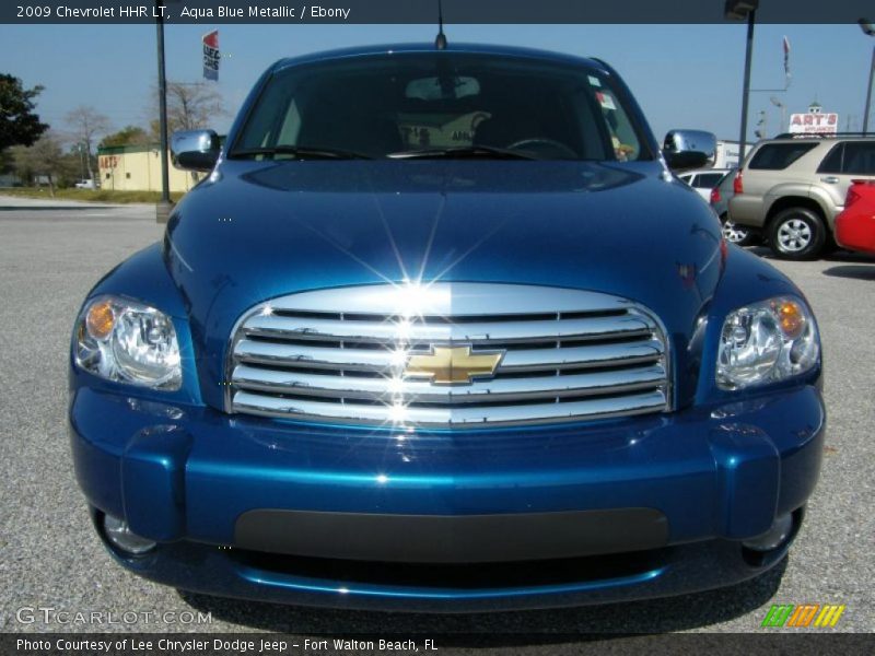 Aqua Blue Metallic / Ebony 2009 Chevrolet HHR LT