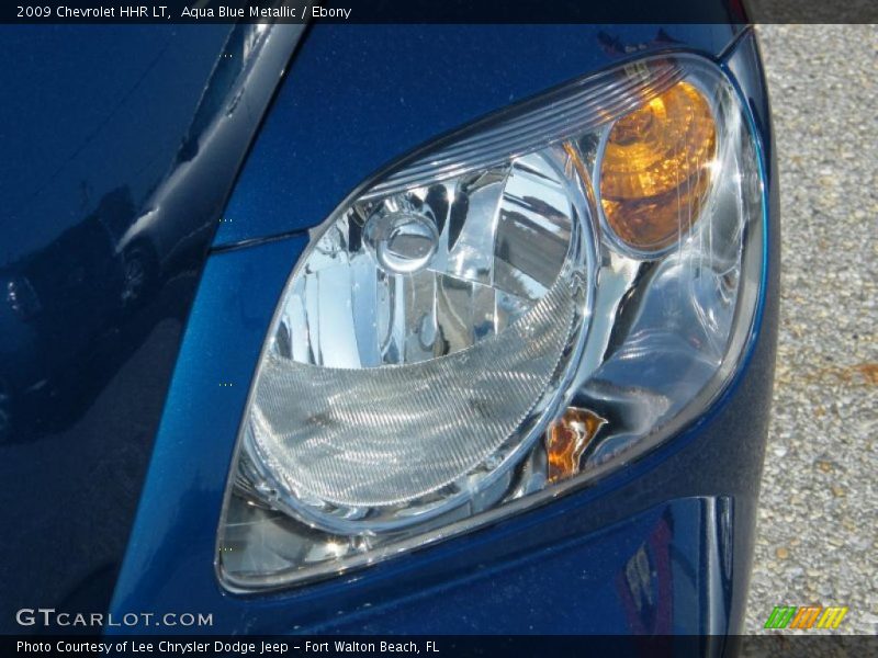 Aqua Blue Metallic / Ebony 2009 Chevrolet HHR LT