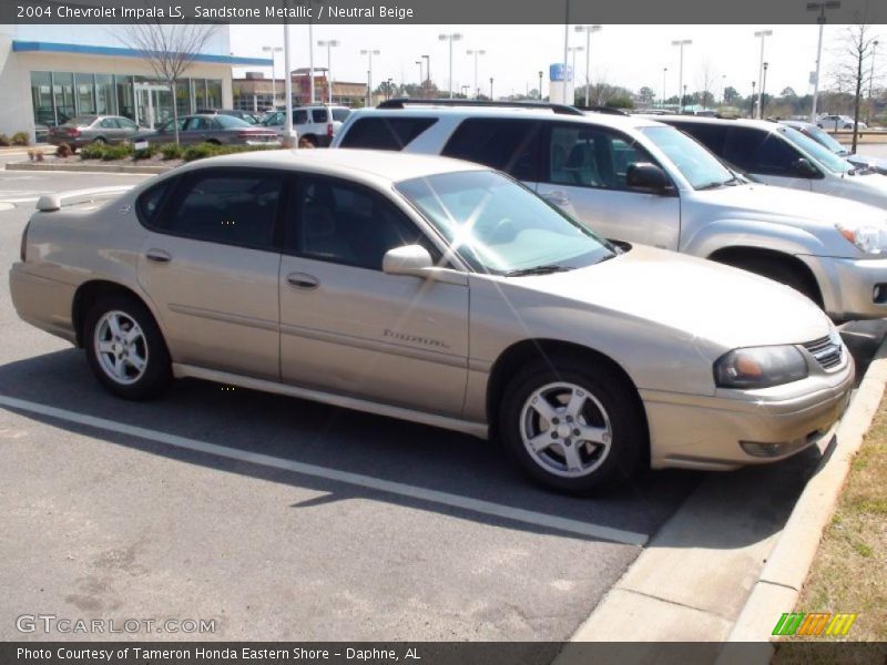 Sandstone Metallic / Neutral Beige 2004 Chevrolet Impala LS