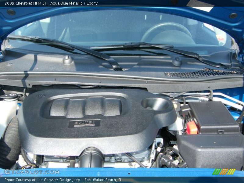 Aqua Blue Metallic / Ebony 2009 Chevrolet HHR LT