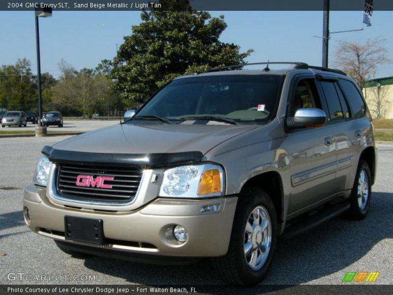 Sand Beige Metallic / Light Tan 2004 GMC Envoy SLT
