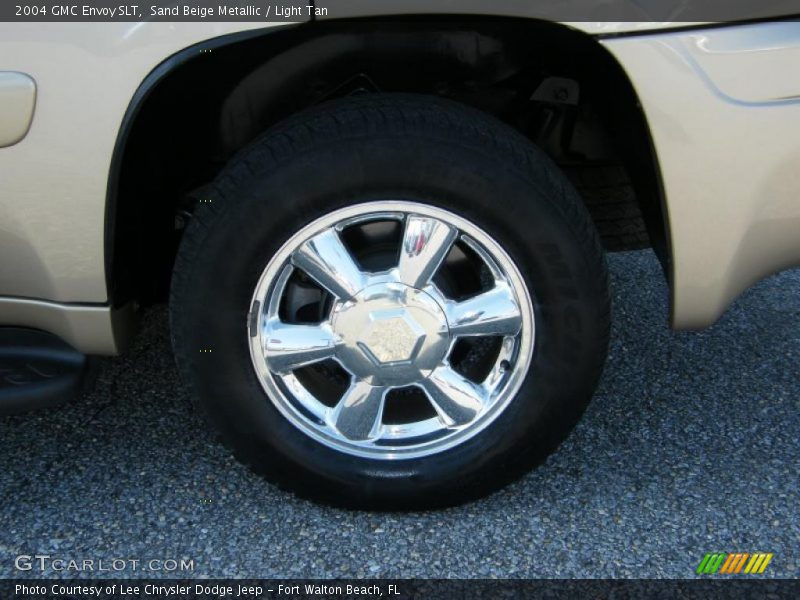 Sand Beige Metallic / Light Tan 2004 GMC Envoy SLT