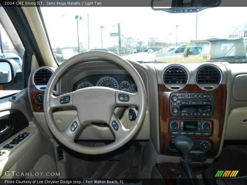 Sand Beige Metallic / Light Tan 2004 GMC Envoy SLT