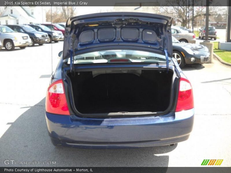 Imperial Blue / Gray 2005 Kia Spectra EX Sedan