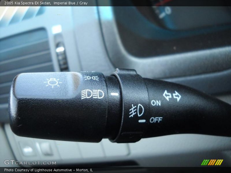 Imperial Blue / Gray 2005 Kia Spectra EX Sedan