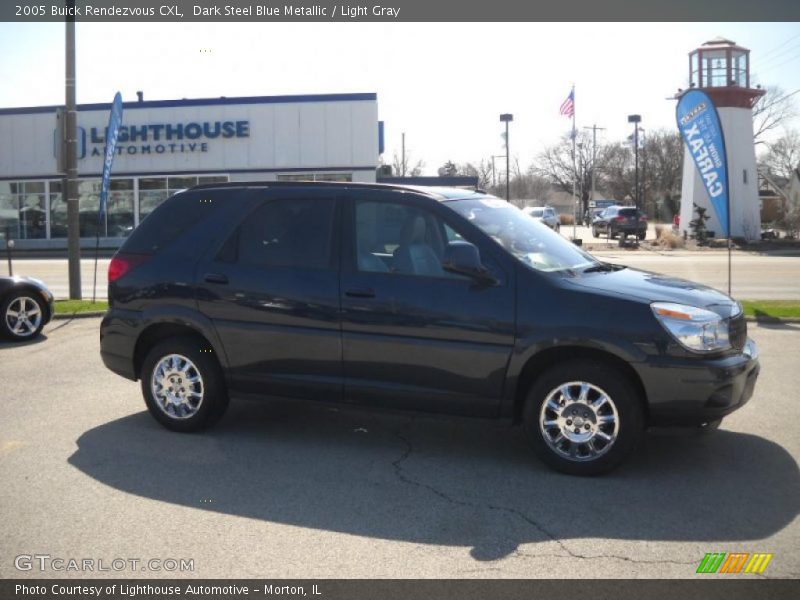 Dark Steel Blue Metallic / Light Gray 2005 Buick Rendezvous CXL