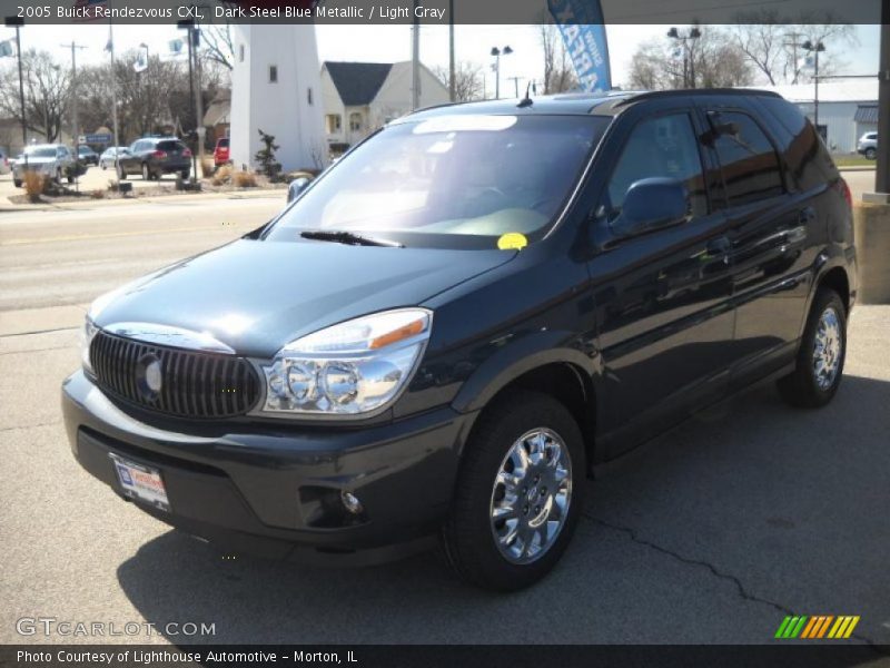 Dark Steel Blue Metallic / Light Gray 2005 Buick Rendezvous CXL