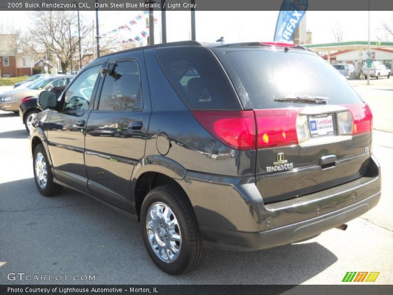 Dark Steel Blue Metallic / Light Gray 2005 Buick Rendezvous CXL
