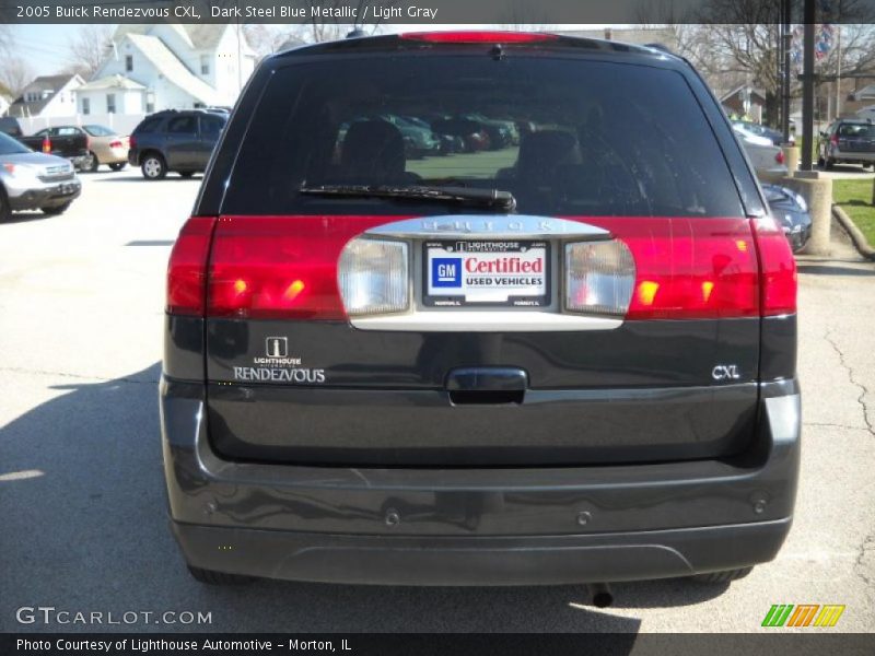 Dark Steel Blue Metallic / Light Gray 2005 Buick Rendezvous CXL