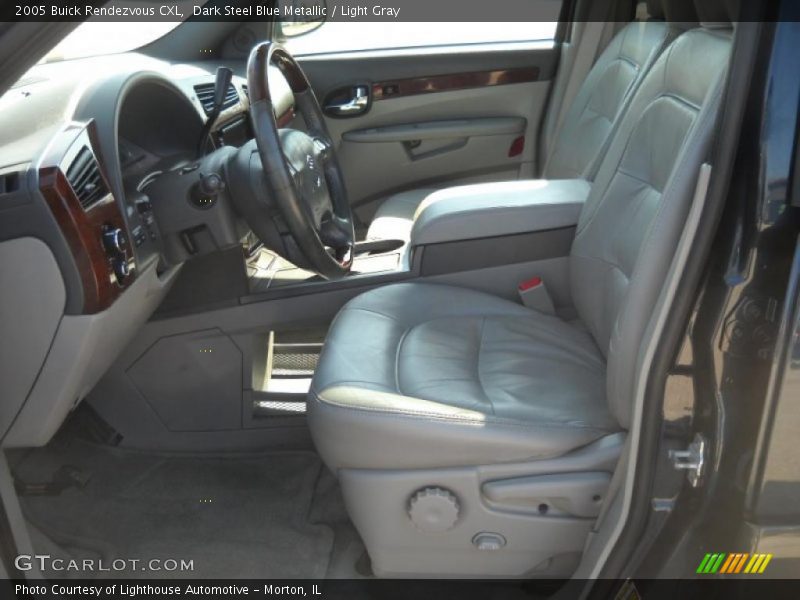 Dark Steel Blue Metallic / Light Gray 2005 Buick Rendezvous CXL