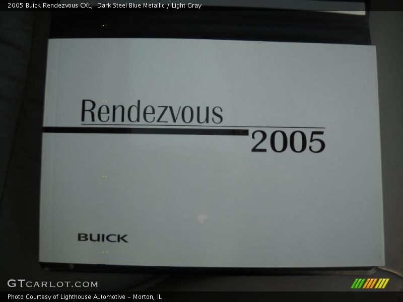 Dark Steel Blue Metallic / Light Gray 2005 Buick Rendezvous CXL
