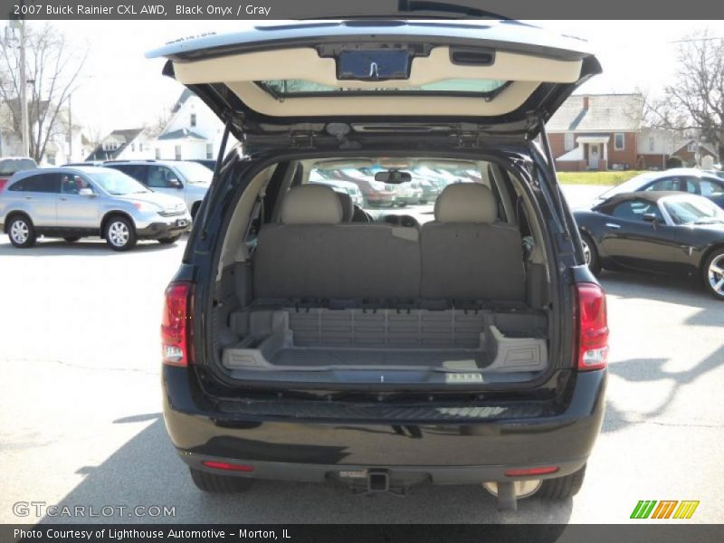 Black Onyx / Gray 2007 Buick Rainier CXL AWD