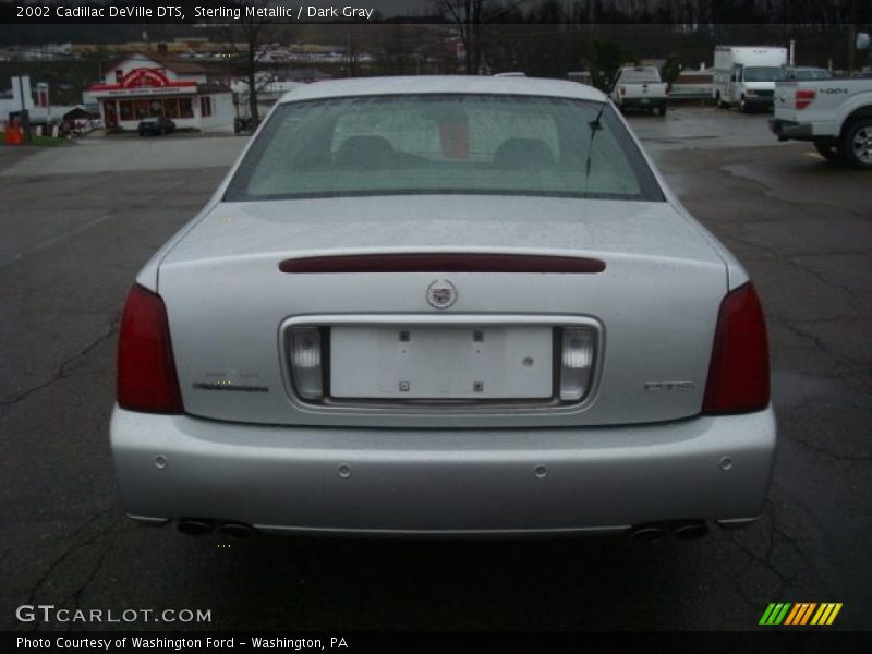 Sterling Metallic / Dark Gray 2002 Cadillac DeVille DTS