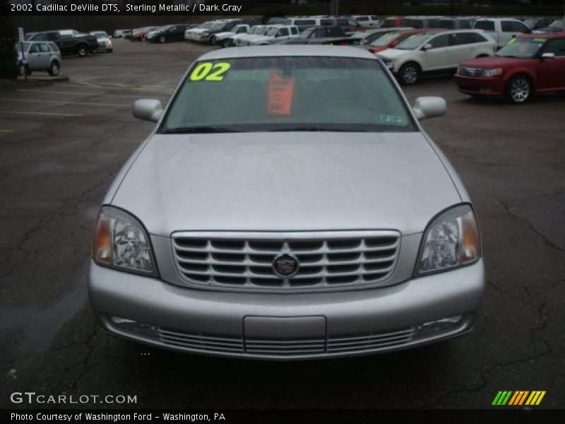 Sterling Metallic / Dark Gray 2002 Cadillac DeVille DTS