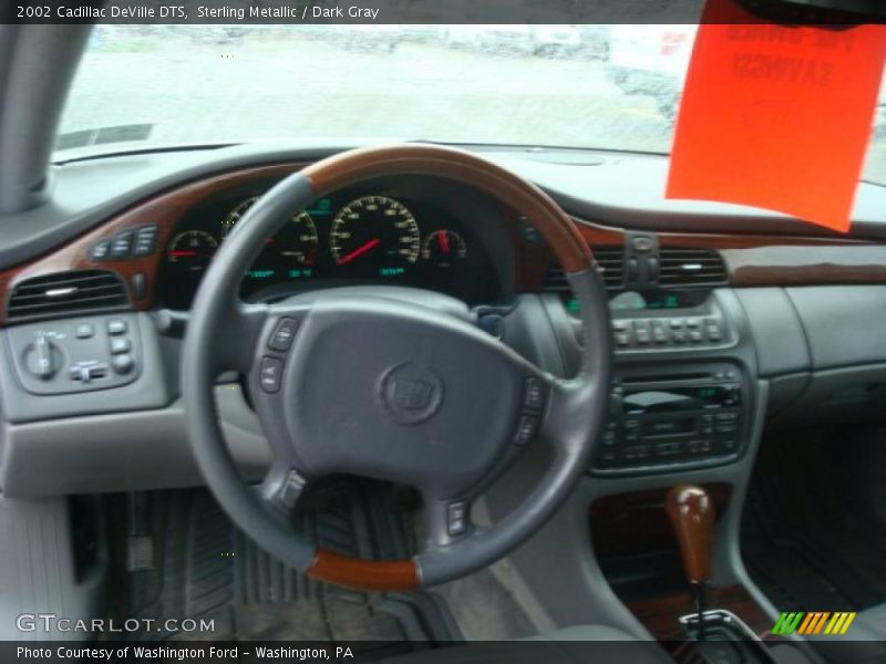 Sterling Metallic / Dark Gray 2002 Cadillac DeVille DTS