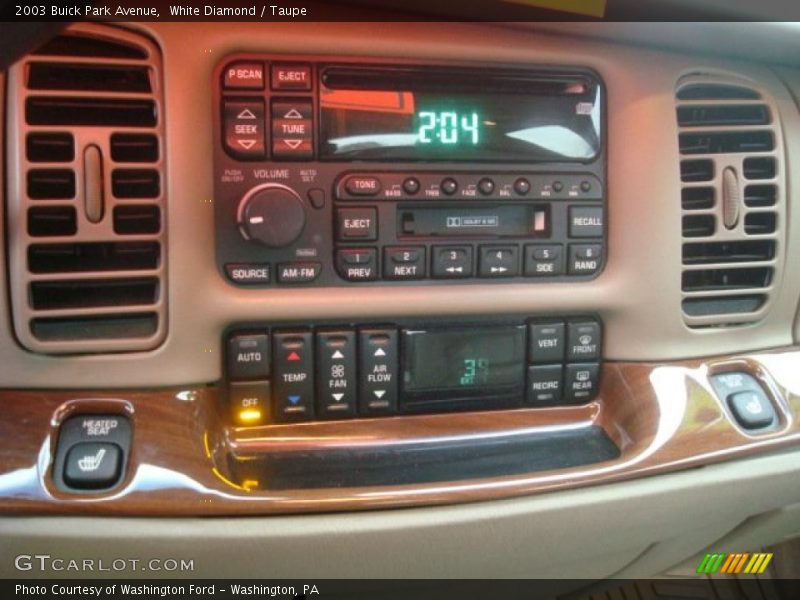 White Diamond / Taupe 2003 Buick Park Avenue