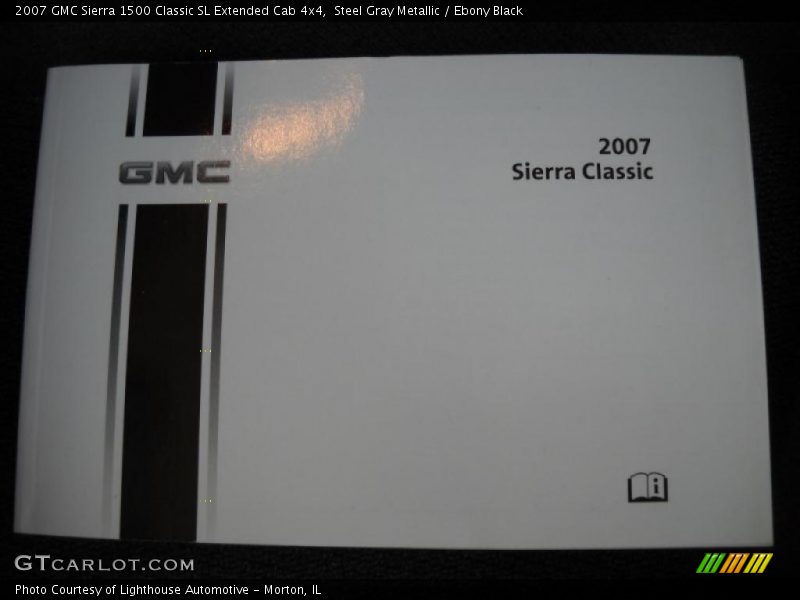 Steel Gray Metallic / Ebony Black 2007 GMC Sierra 1500 Classic SL Extended Cab 4x4