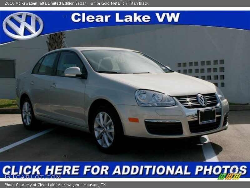 White Gold Metallic / Titan Black 2010 Volkswagen Jetta Limited Edition Sedan