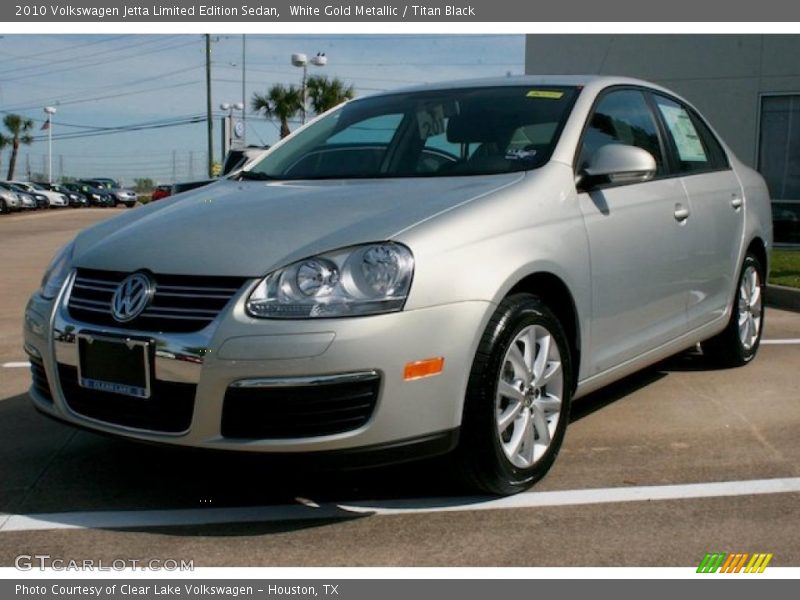 White Gold Metallic / Titan Black 2010 Volkswagen Jetta Limited Edition Sedan