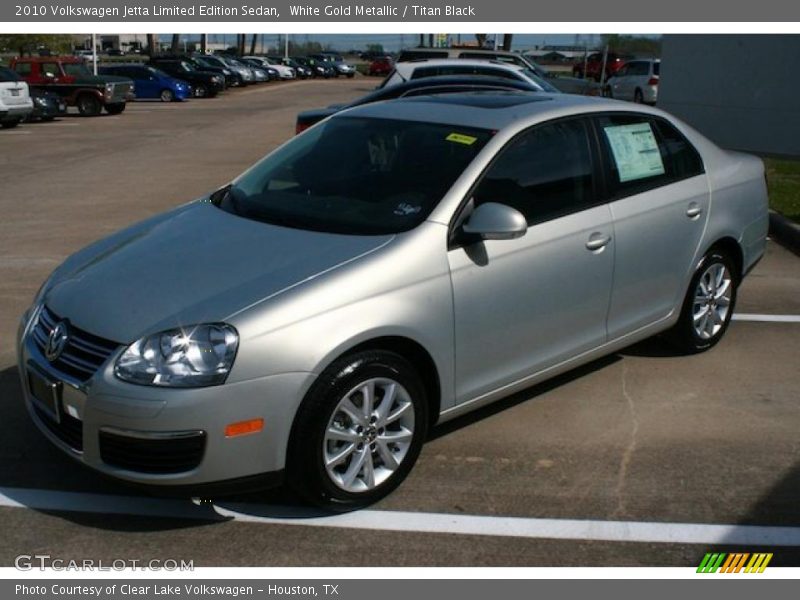 White Gold Metallic / Titan Black 2010 Volkswagen Jetta Limited Edition Sedan