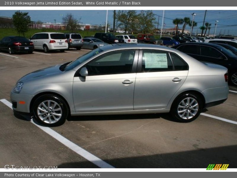 White Gold Metallic / Titan Black 2010 Volkswagen Jetta Limited Edition Sedan