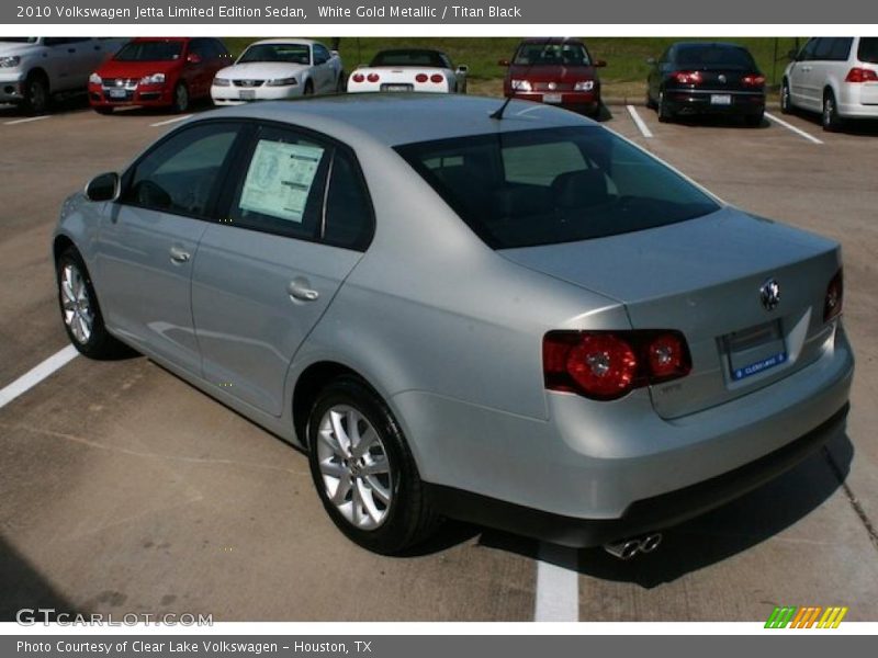 White Gold Metallic / Titan Black 2010 Volkswagen Jetta Limited Edition Sedan