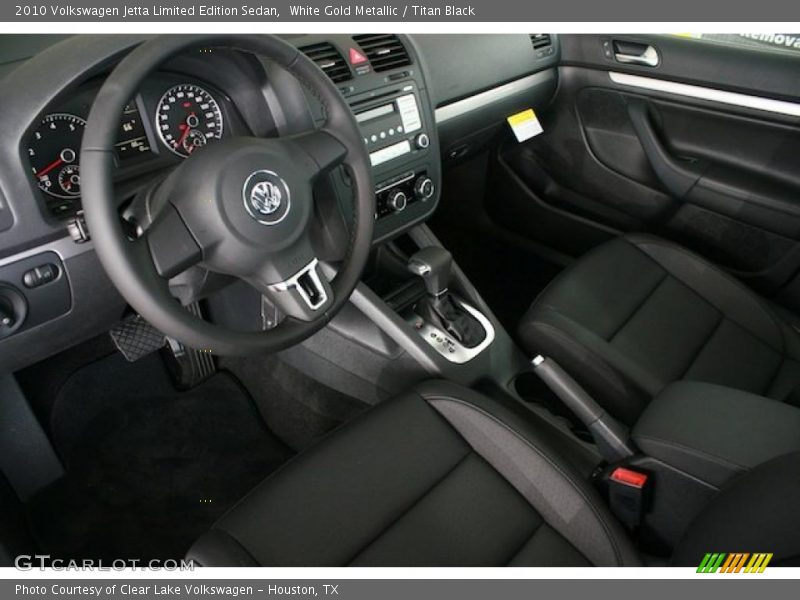 White Gold Metallic / Titan Black 2010 Volkswagen Jetta Limited Edition Sedan