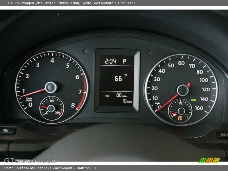 White Gold Metallic / Titan Black 2010 Volkswagen Jetta Limited Edition Sedan