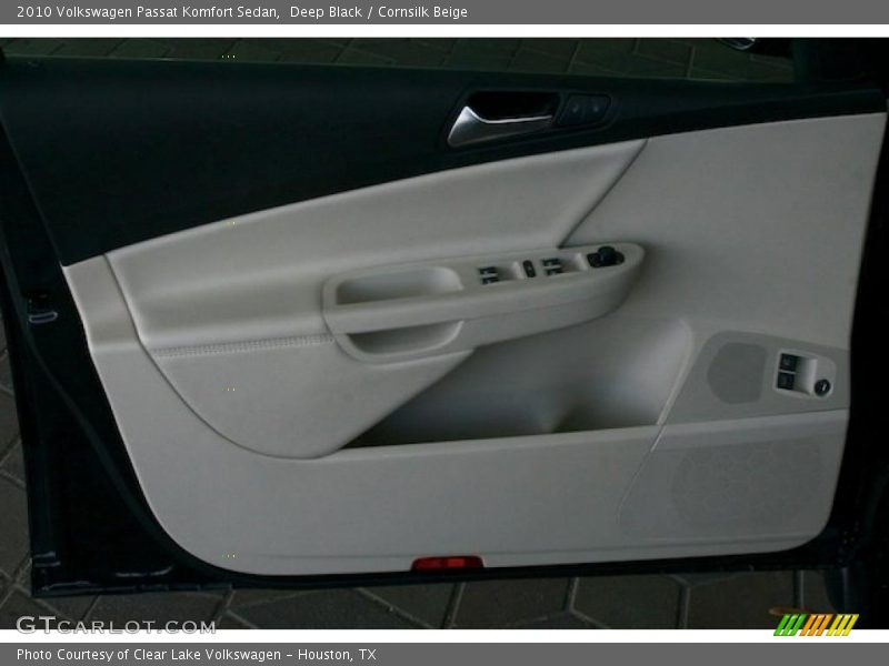Deep Black / Cornsilk Beige 2010 Volkswagen Passat Komfort Sedan
