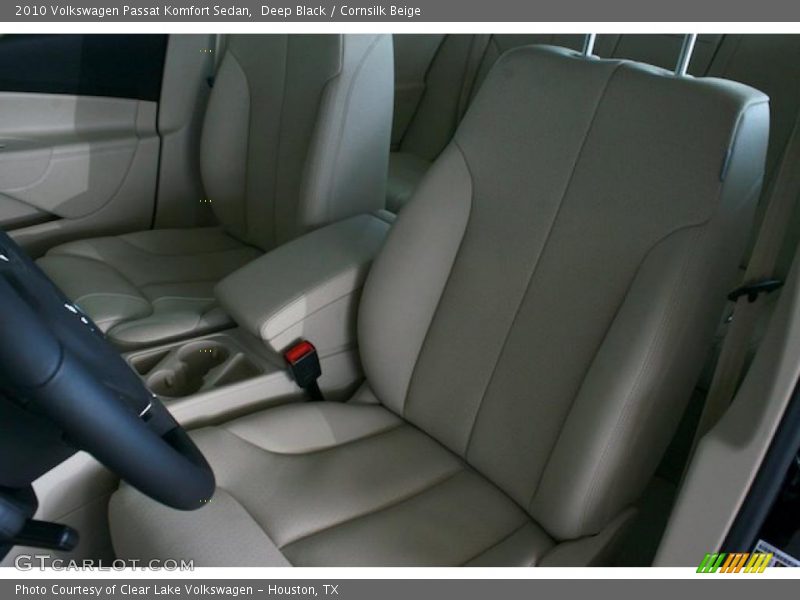 Deep Black / Cornsilk Beige 2010 Volkswagen Passat Komfort Sedan